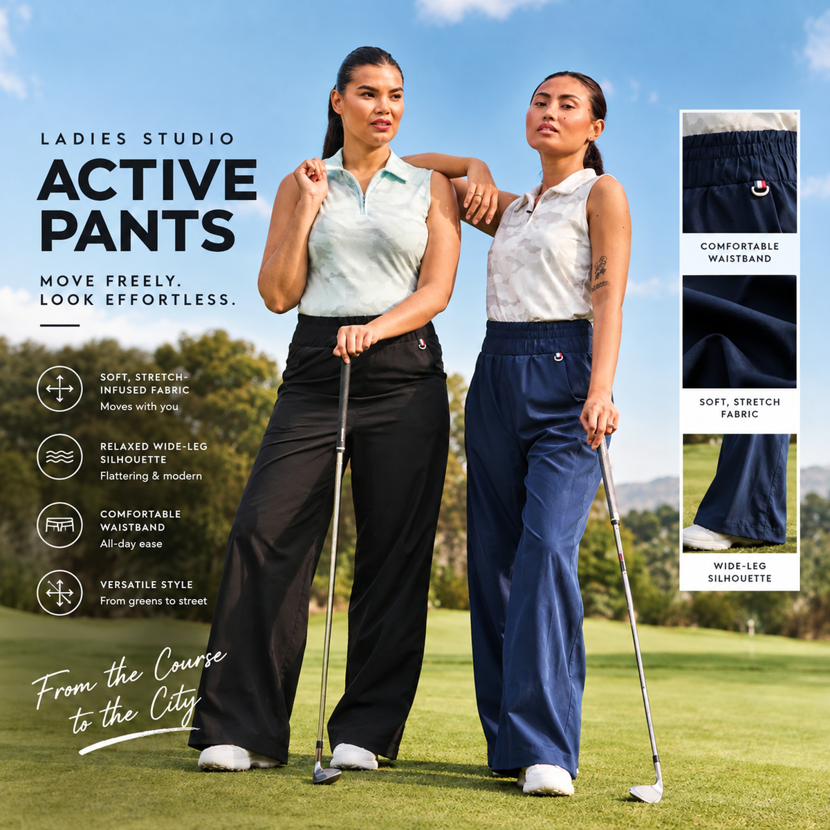 Ladies Studio Active Pants