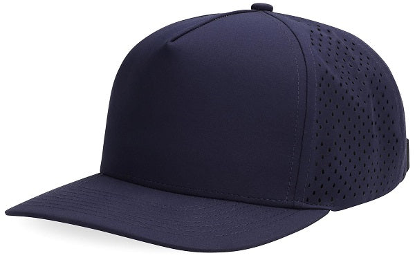 Alpha - 5 Panel Performance Cap with Laser Hole Detaill