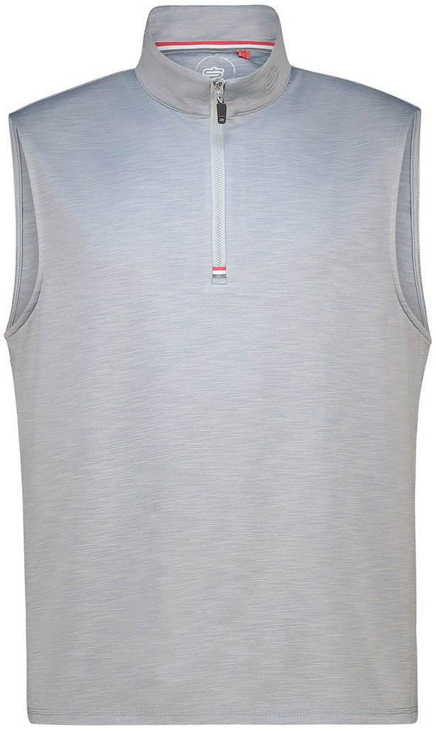 Men's Corefit Space-Dye Sleeveless Mid-Layer Top
