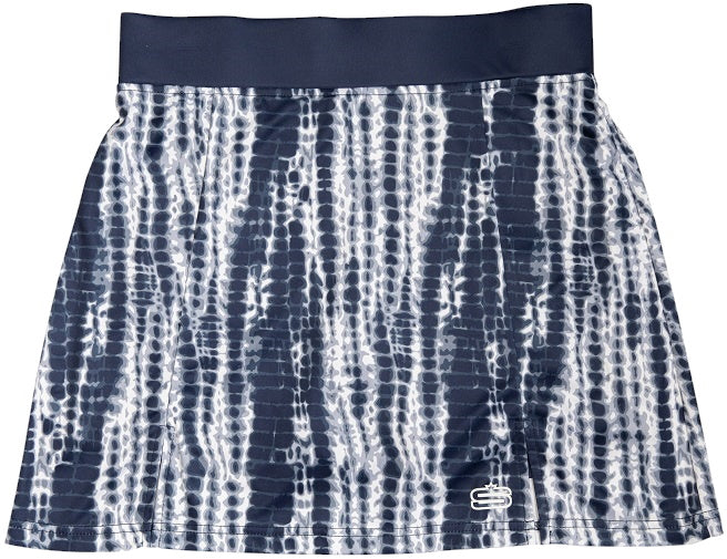 Women&#39;s Shibori Printed Skorts / Short Skirt