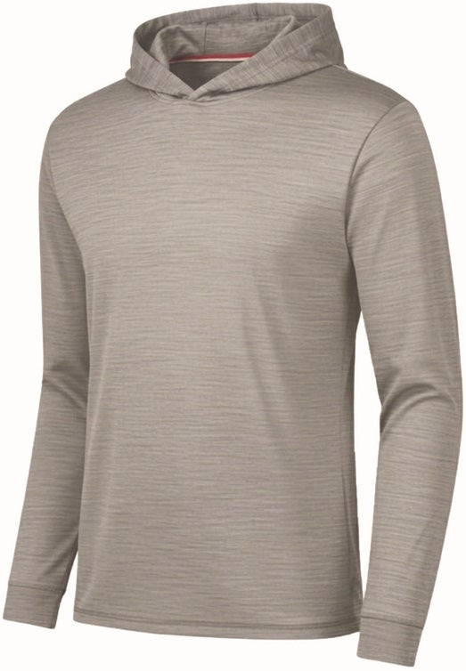 Men's Corefit Hooded Space-Dye Mid-Layer Top
