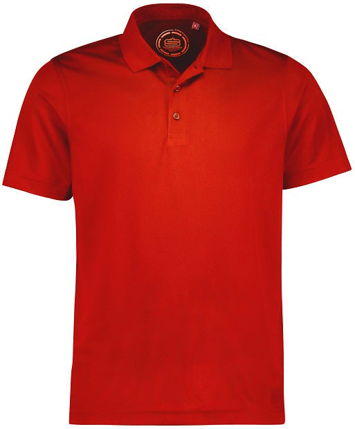 Swagg Mens Basic Performance Golfer Polo Shirt - Image 4