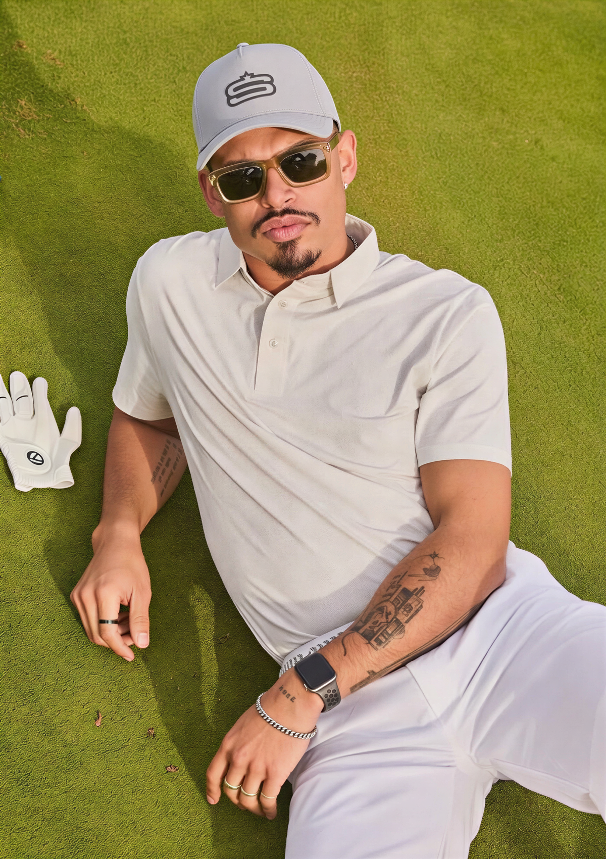 Luno "S" Print Stretch Fit Cap-2