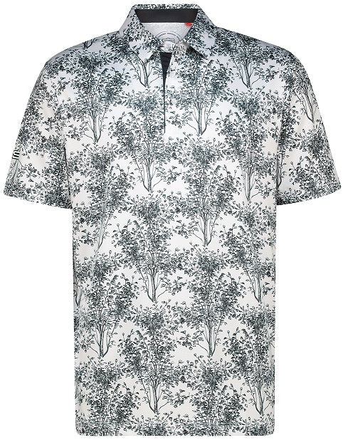 Swagg Mens Leaf-ish Dry Tech Performance Polo Shirt - Image 8