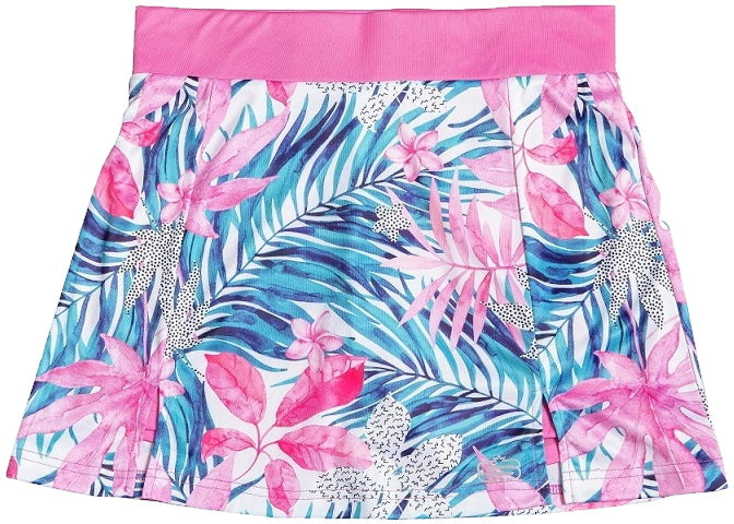 Women&#39;s Paradise Printed Stretch Skorts / Short Skirt