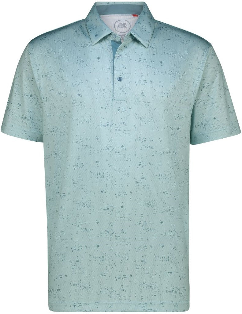 Men's Litho Dry Tech Performance Golfer Polo Shirt