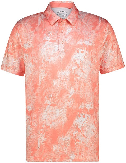 Swagg Mens Mod Paint Dry Tech Performance Polo Shirt - Image 5