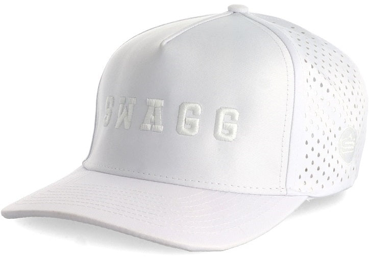 Alpha Swagg 5 Panel Performance Cap with Laser Hole Detail