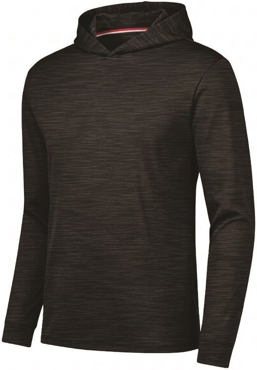 Men's Corefit Hooded Space-Dye Mid-Layer Top