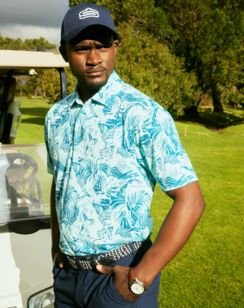Men&#39;s Inked Palms Dry Tech Performance Golfer