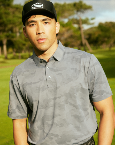 Men's Aventus Dry Tech Performance Golfer Polo Shirt-3