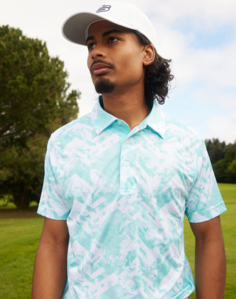 Men&#39;s Ikat Dry Tech Performance Golfer