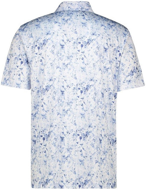 Men's Photo Flora Dry Tech Performance Golfer Polo Shirt-4