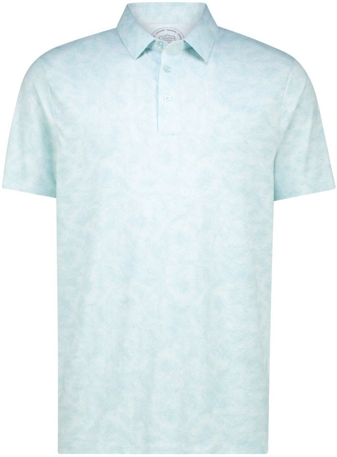 Men's Aventus Glacier Dry Tech Performance Golfer Polo Shirt