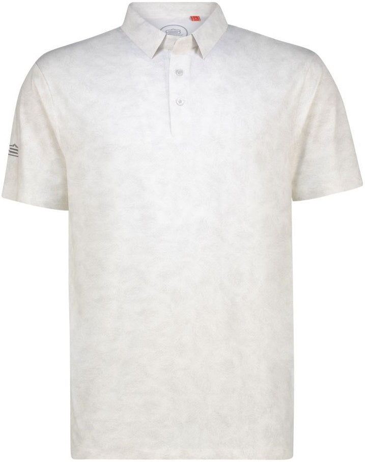 Men's Aventus Glacier Dry Tech Performance Golfer Polo Shirt