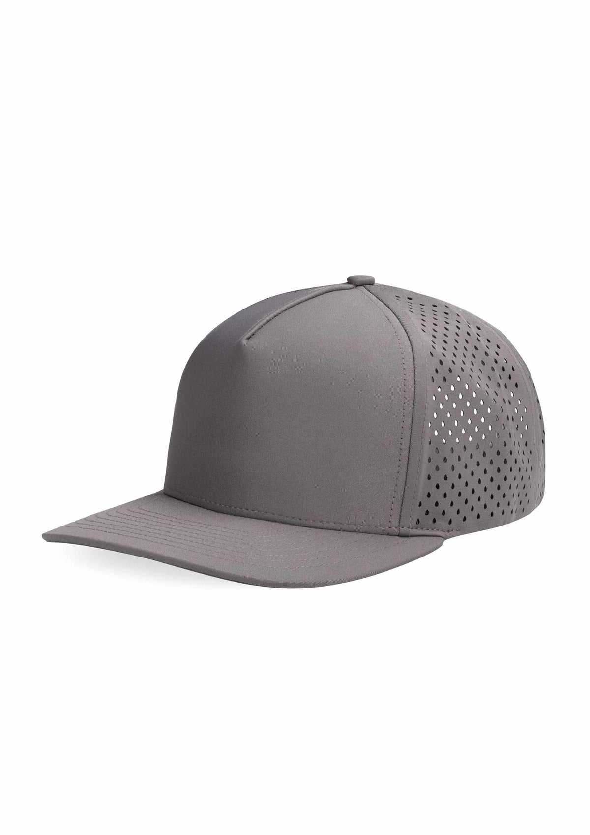 Alpha - 5 Panel Performance Cap with Laser Hole Detaill