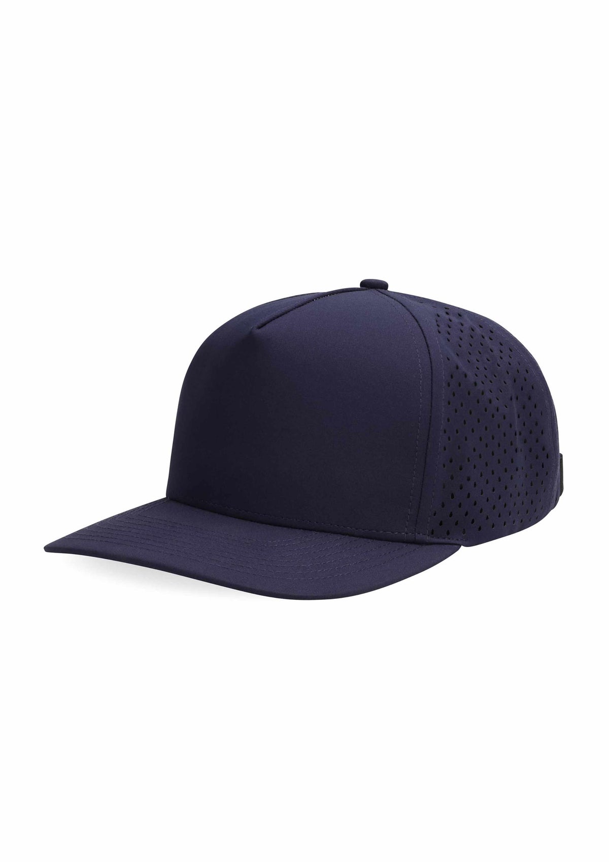 Alpha - 5 Panel Performance Cap with Laser Hole Detaill