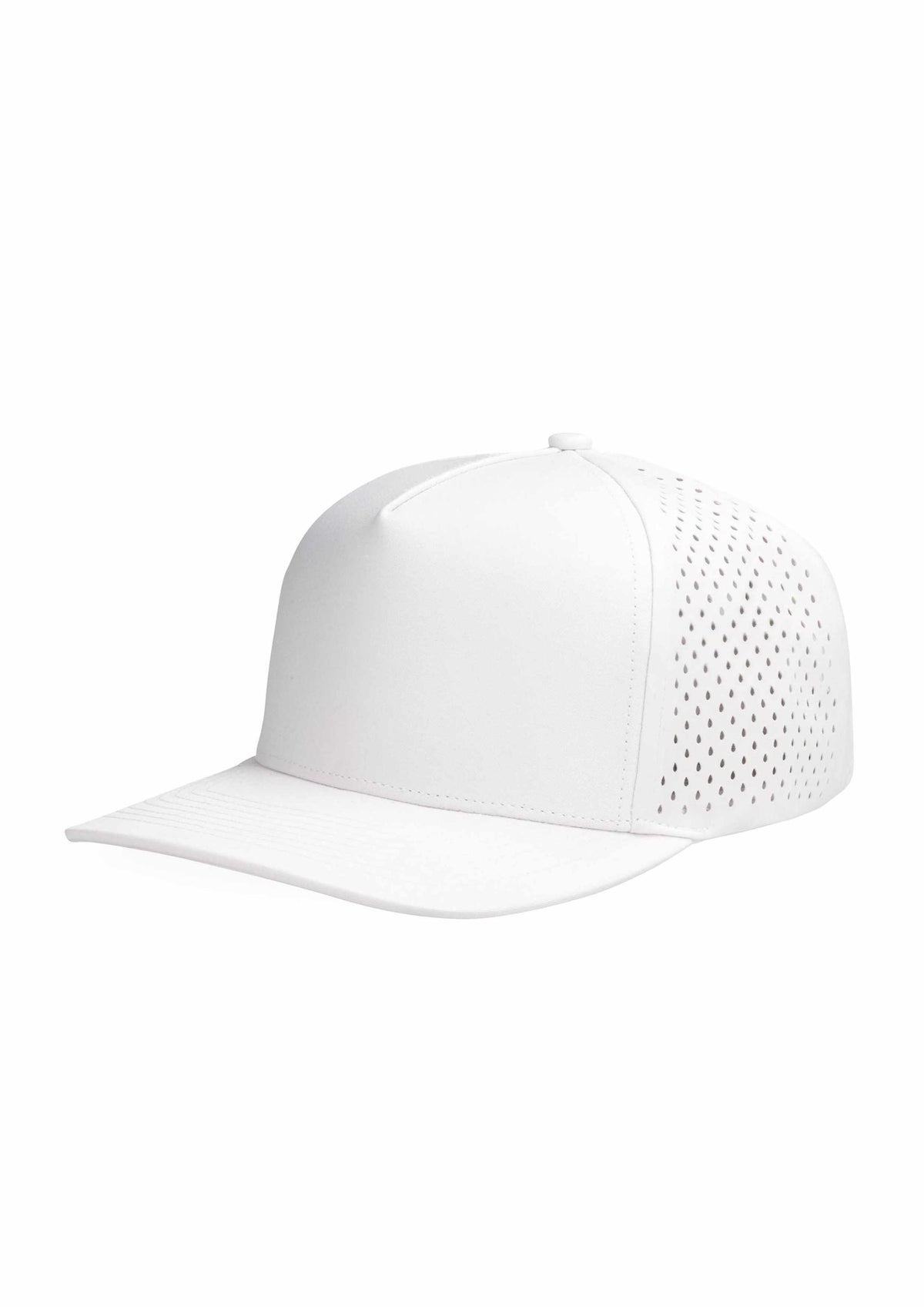 Alpha - 5 Panel Performance Cap with Laser Hole Detaill
