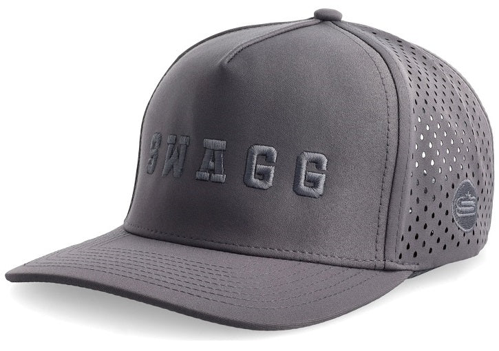 Alpha Swagg 5 Panel Performance Cap with Laser Hole Detail