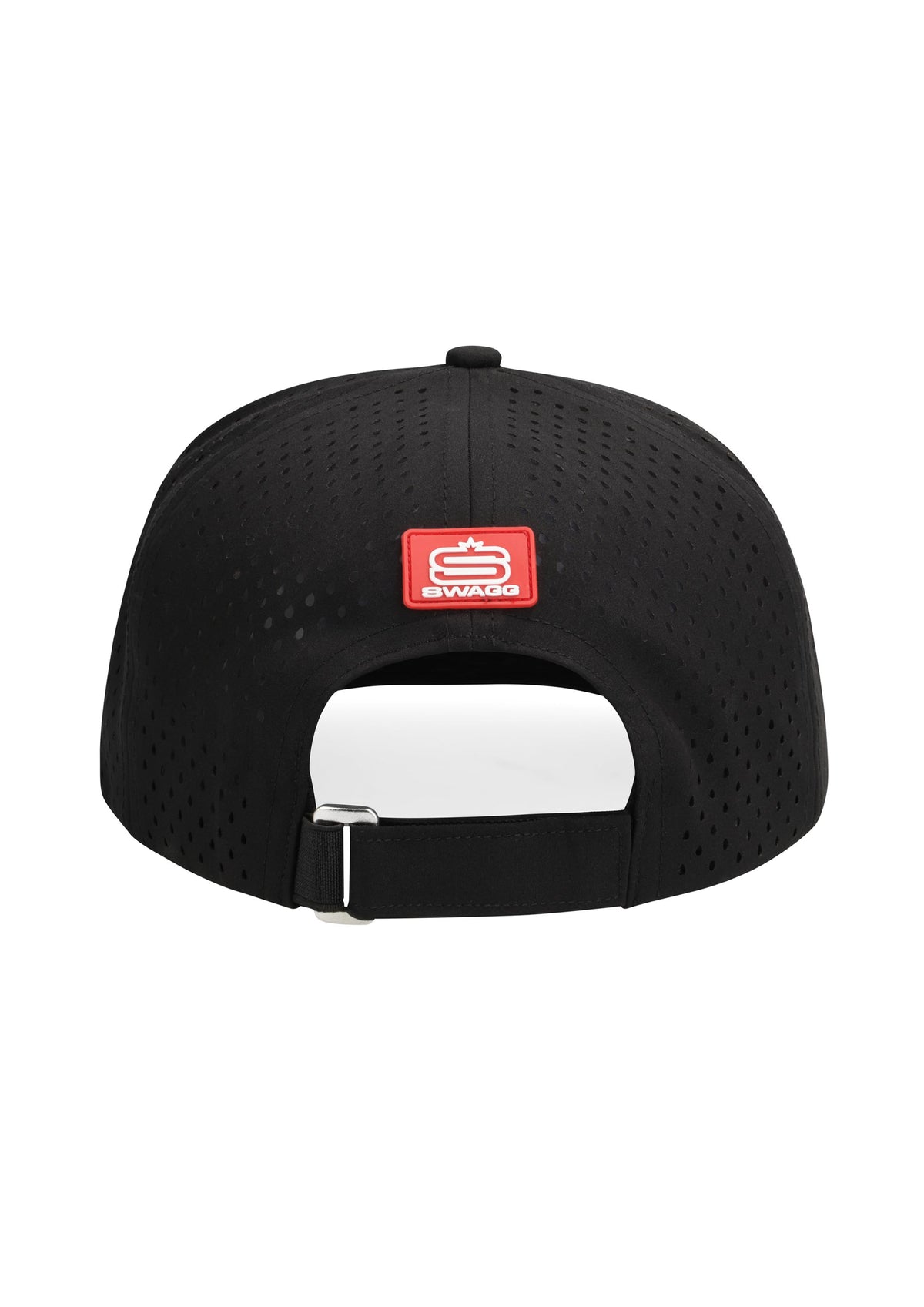 Alpha - 5 Panel Performance Cap with "S" Print & Laser Hole Detail-2