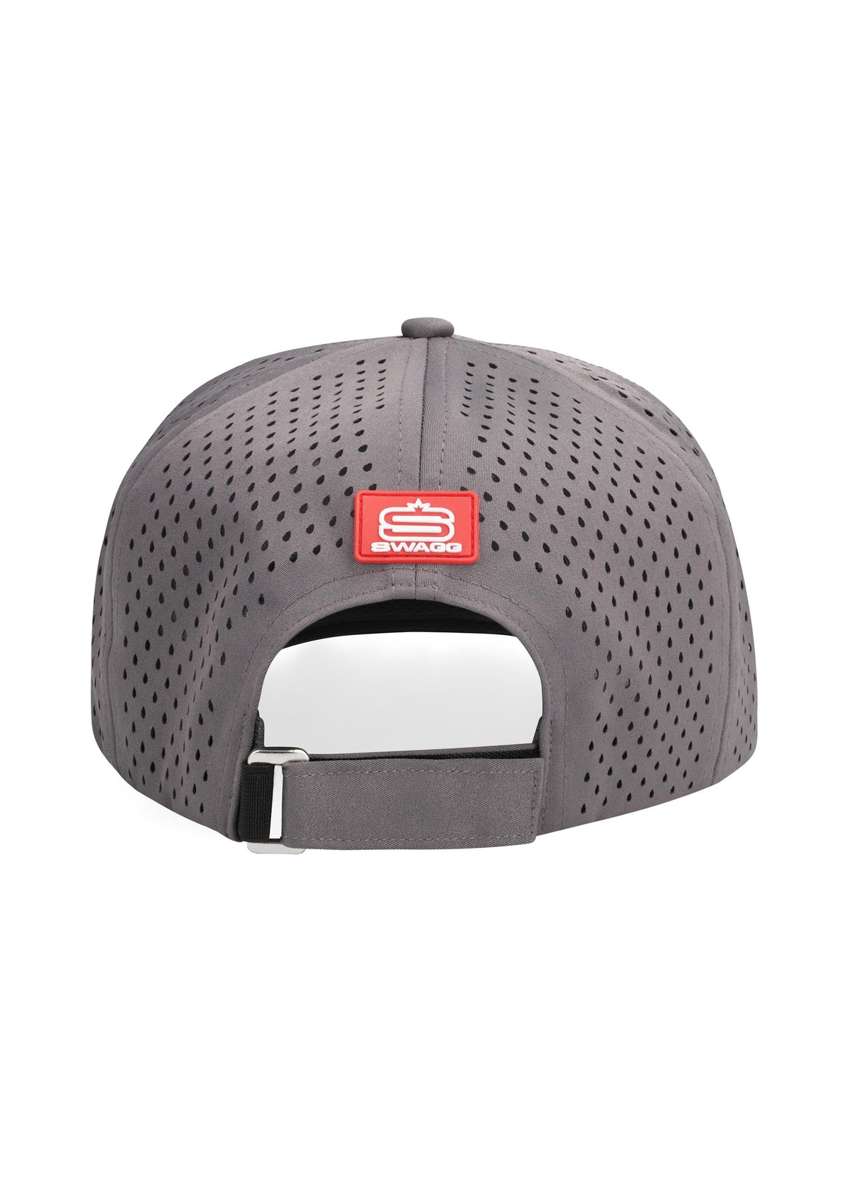 Alpha - 5 Panel Performance Cap with "S" Print & Laser Hole Detail-2