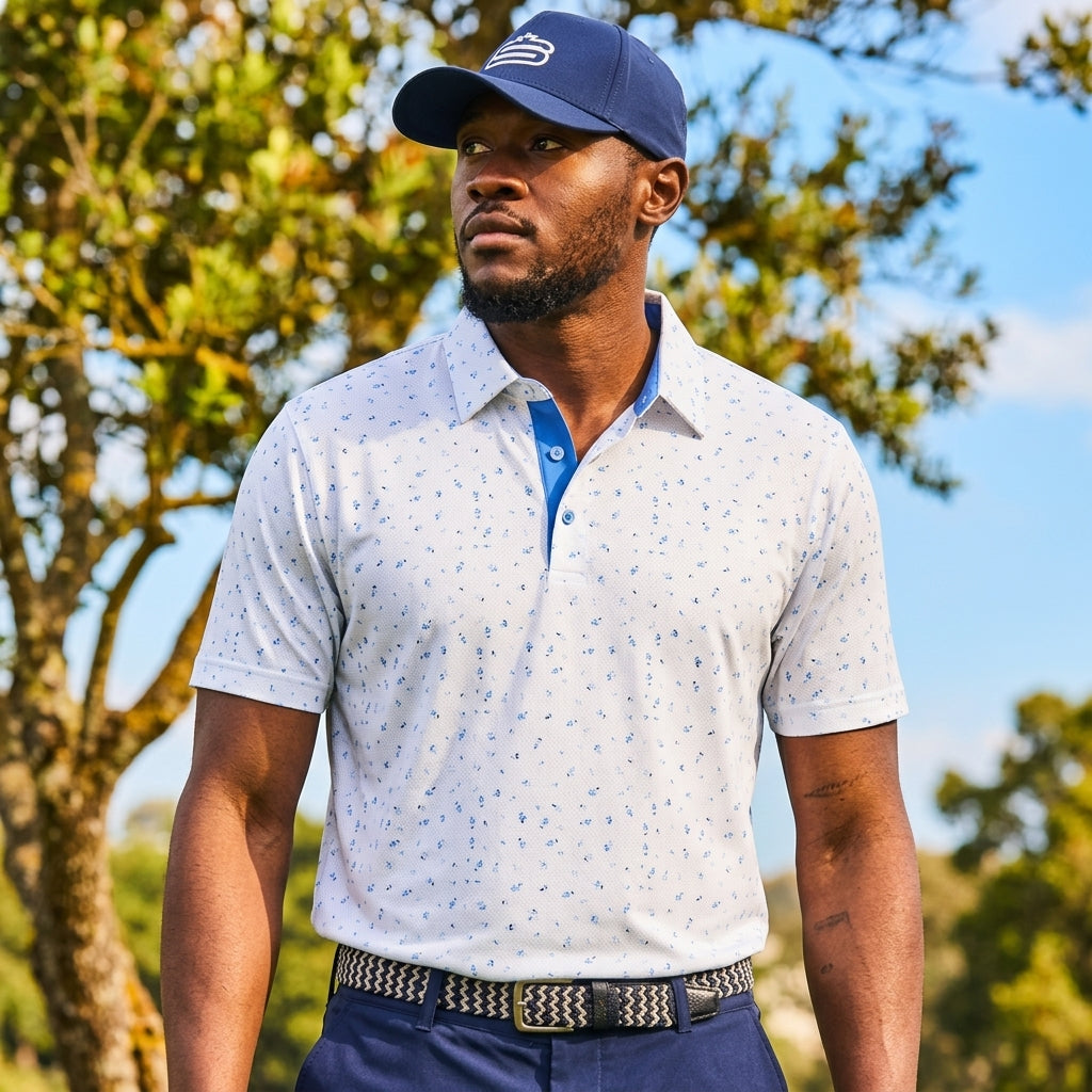 Men's Supra Dry Tech Performance Golfer Polo Shirt-2