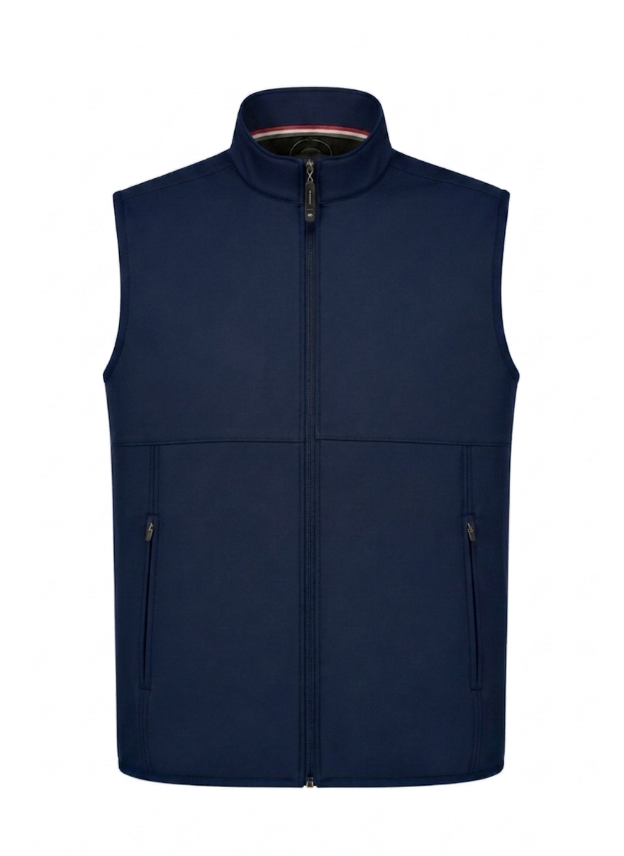 Men's Essential Sleeveless Softshell Jacket