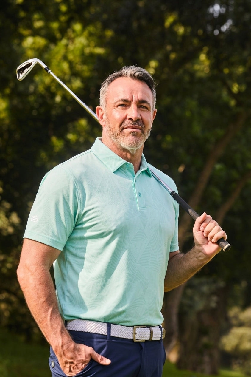 Men's Impact Dry Tech Performance Golfer Polo Shirt-2