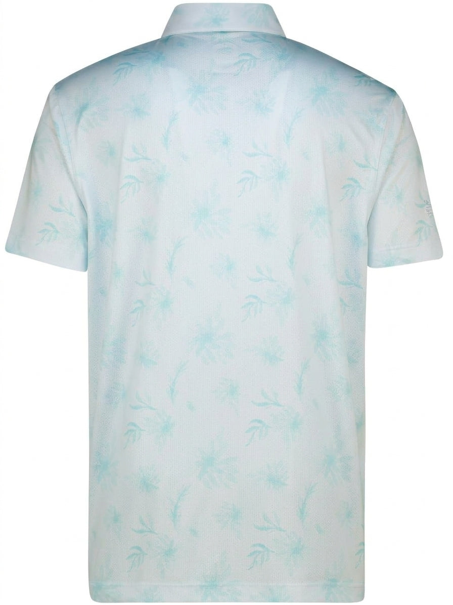 Men's Pastel Bloom Dry Tech Performance Golfer Polo Shirt-3