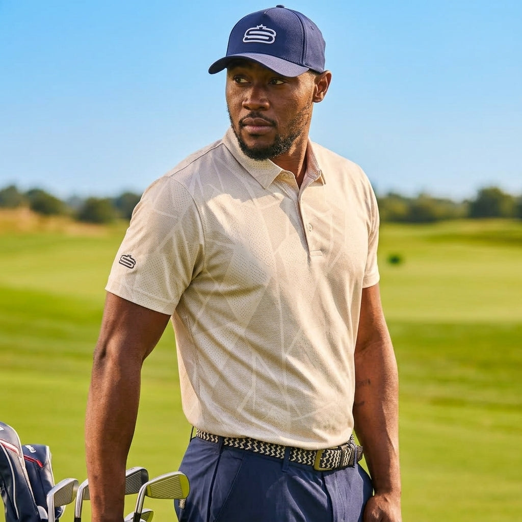 Men's Impact Dry Tech Performance Golfer Polo Shirt-2