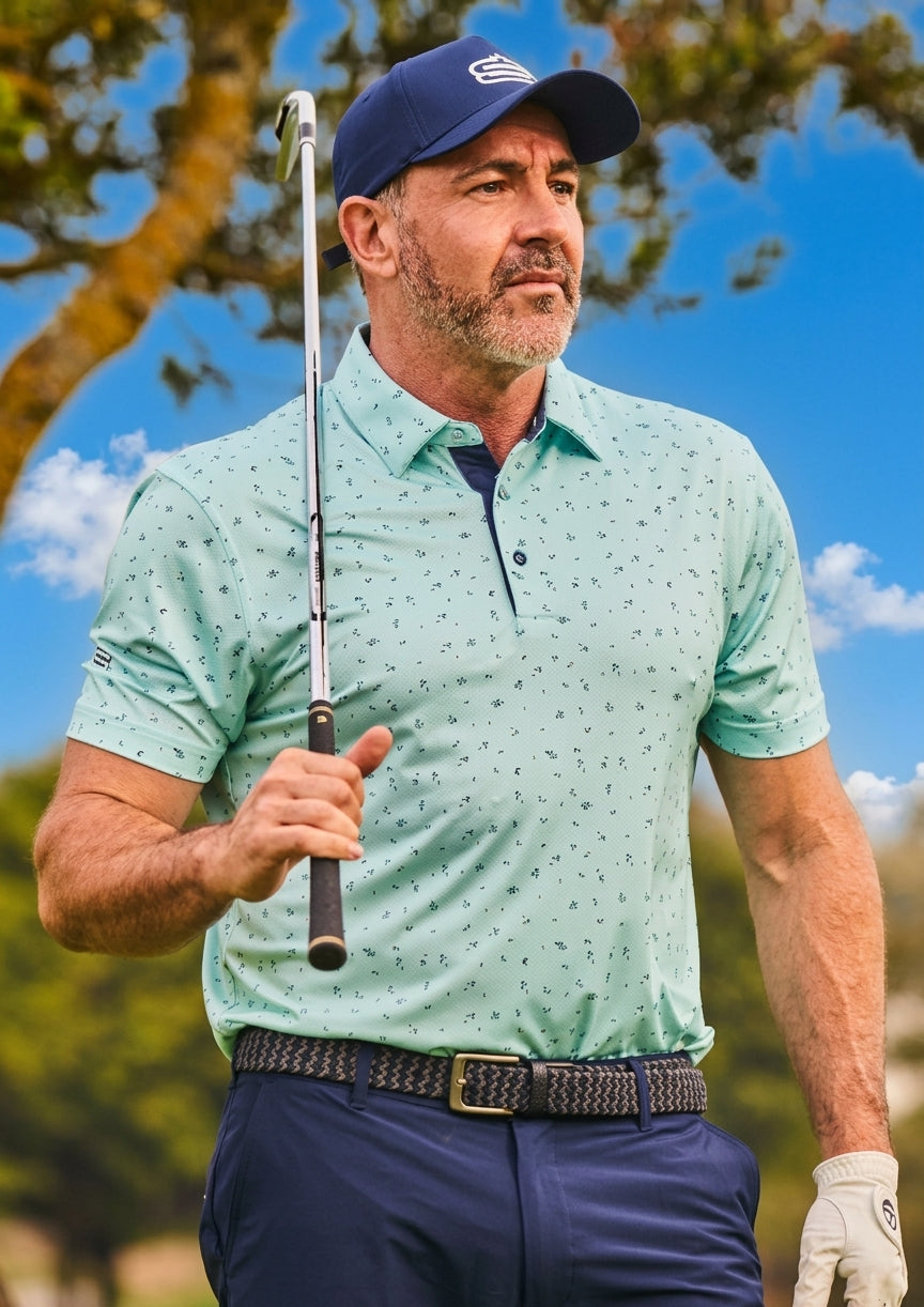 Men's Supra Dry Tech Performance Golfer Polo Shirt-2
