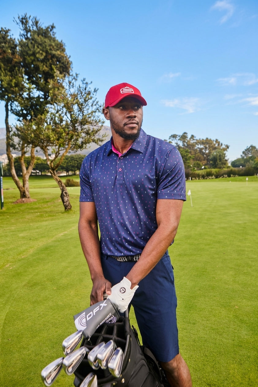 Men's Nomad Dry Tech Performance Golfer Polo Shirt-2