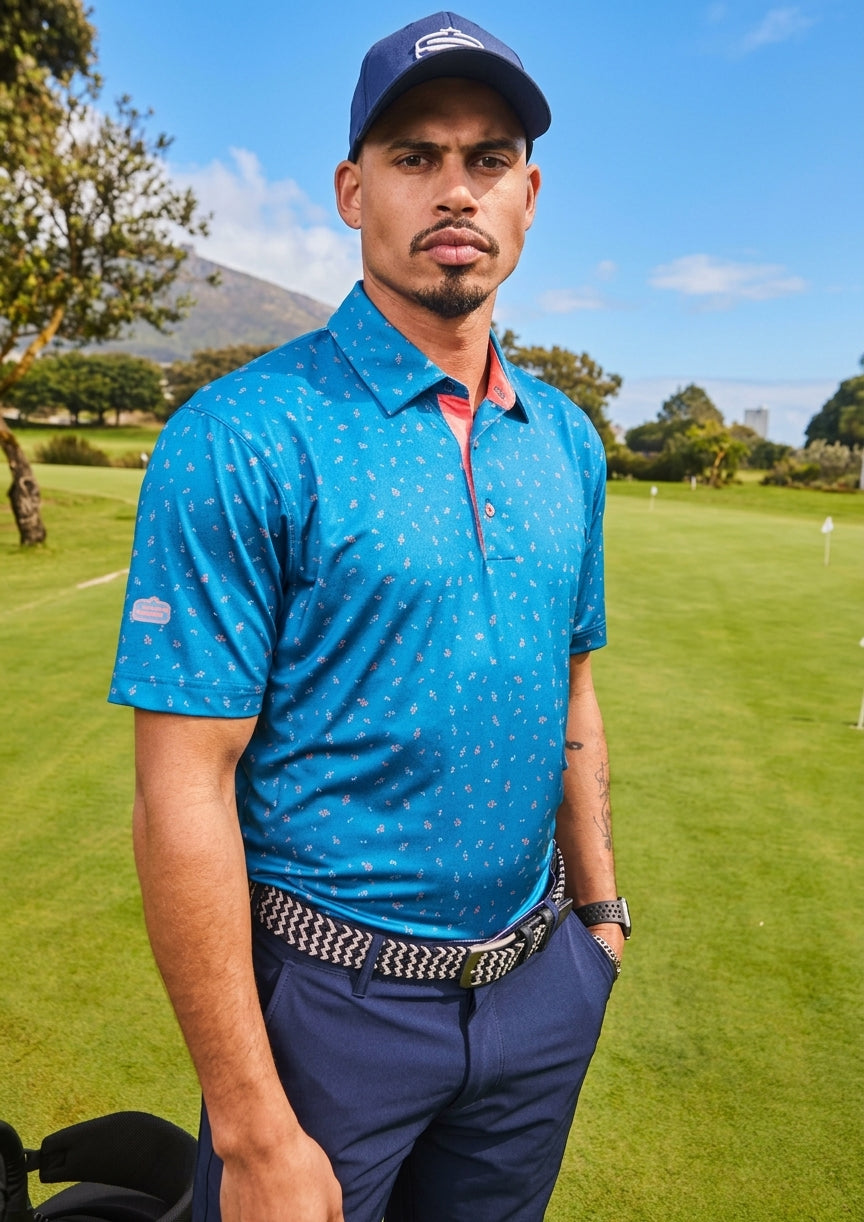 Men's Supra Dry Tech Performance Golfer Polo Shirt-2