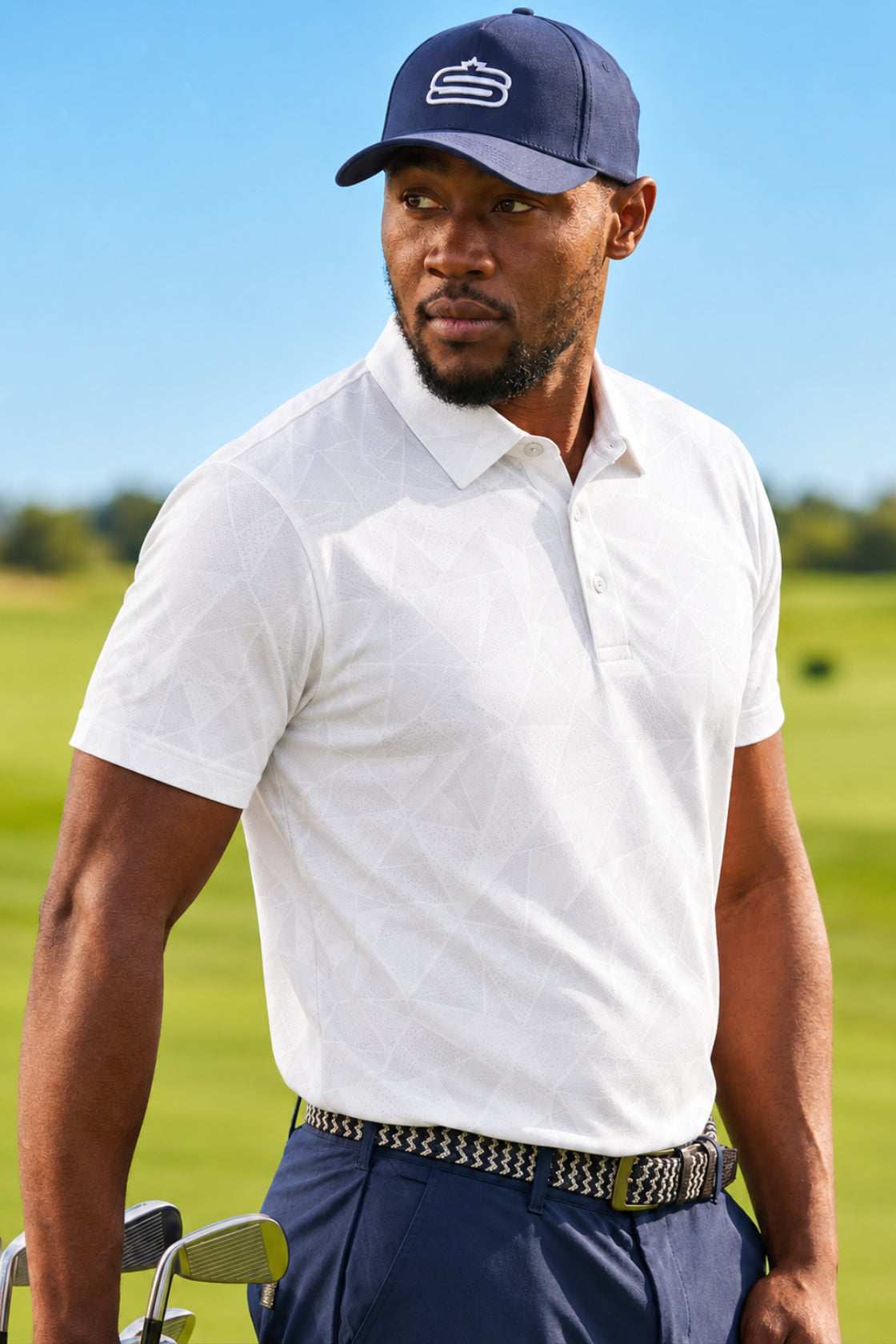 Men's Impact Dry Tech Performance Golfer Polo Shirt-2