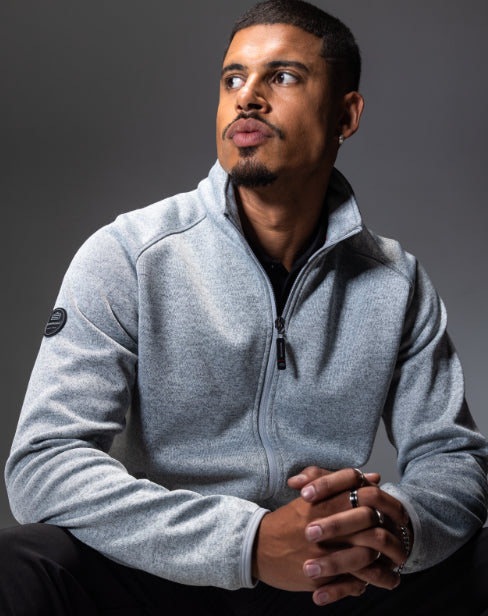 Men's Techknit Bonded Fleece Jacket-3