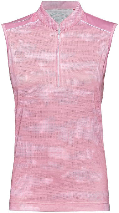 Women&#39;s Matrix Sleeveless Dry Tech Golfer Polo Shirt