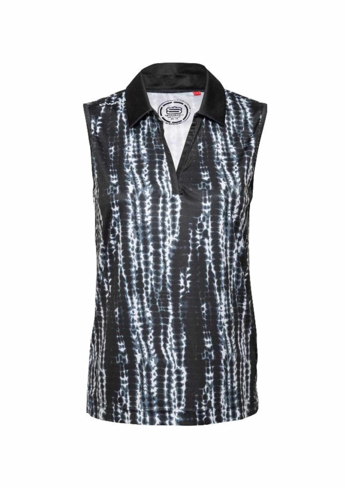 Women's Shibori S/Less Golfer Polo Shirt