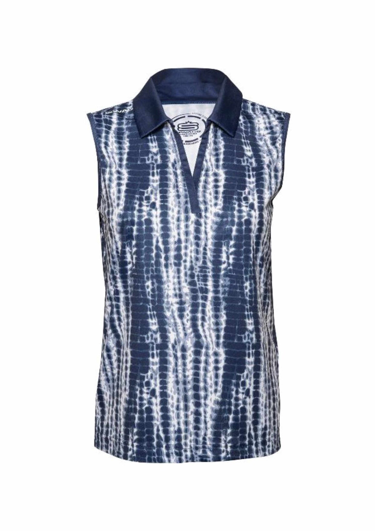 Women's Shibori S/Less Golfer Polo Shirt