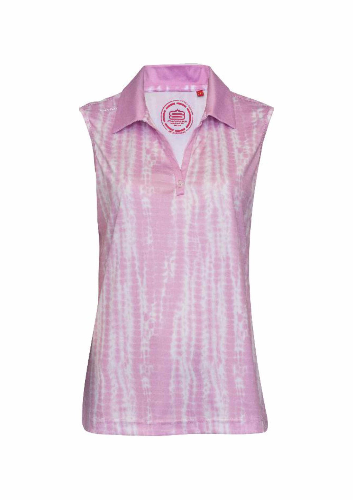 Women's Shibori S/Less Golfer Polo Shirt
