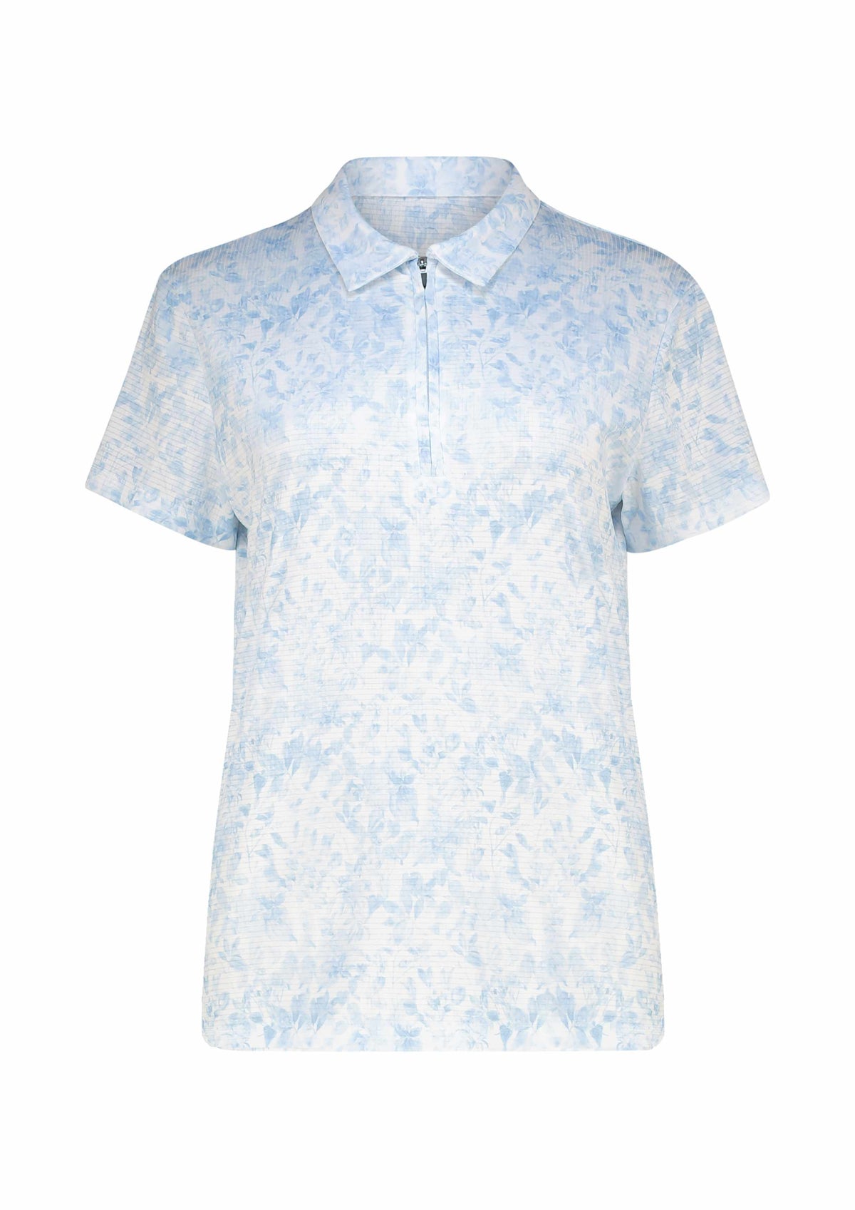 Women's Fun Flora Dry Tech Golfer Polo Shirt