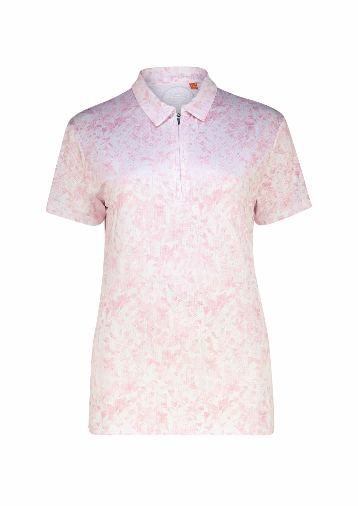 Women's Fun Flora Dry Tech Golfer Polo Shirt
