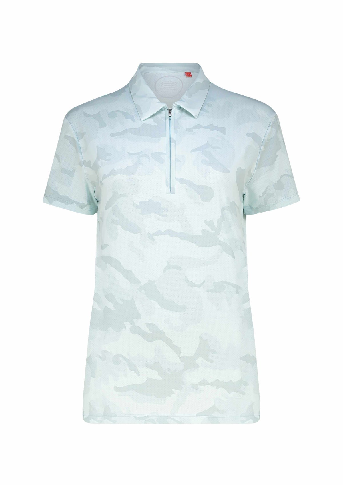 Women's Femme Camo Dry Tech Golfer Polo Shirt