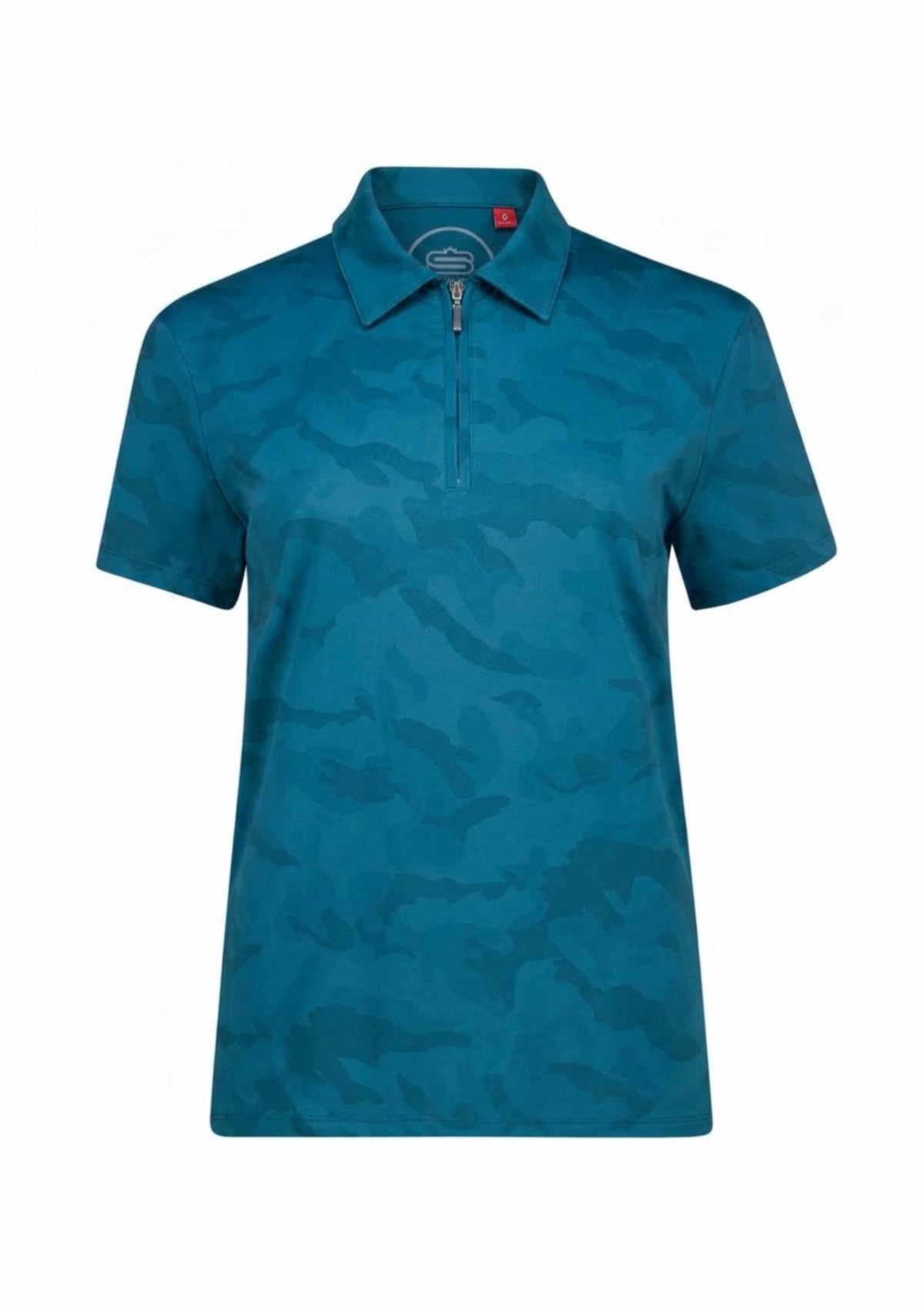 Women's Femme Camo Dry Tech Golfer Polo Shirt