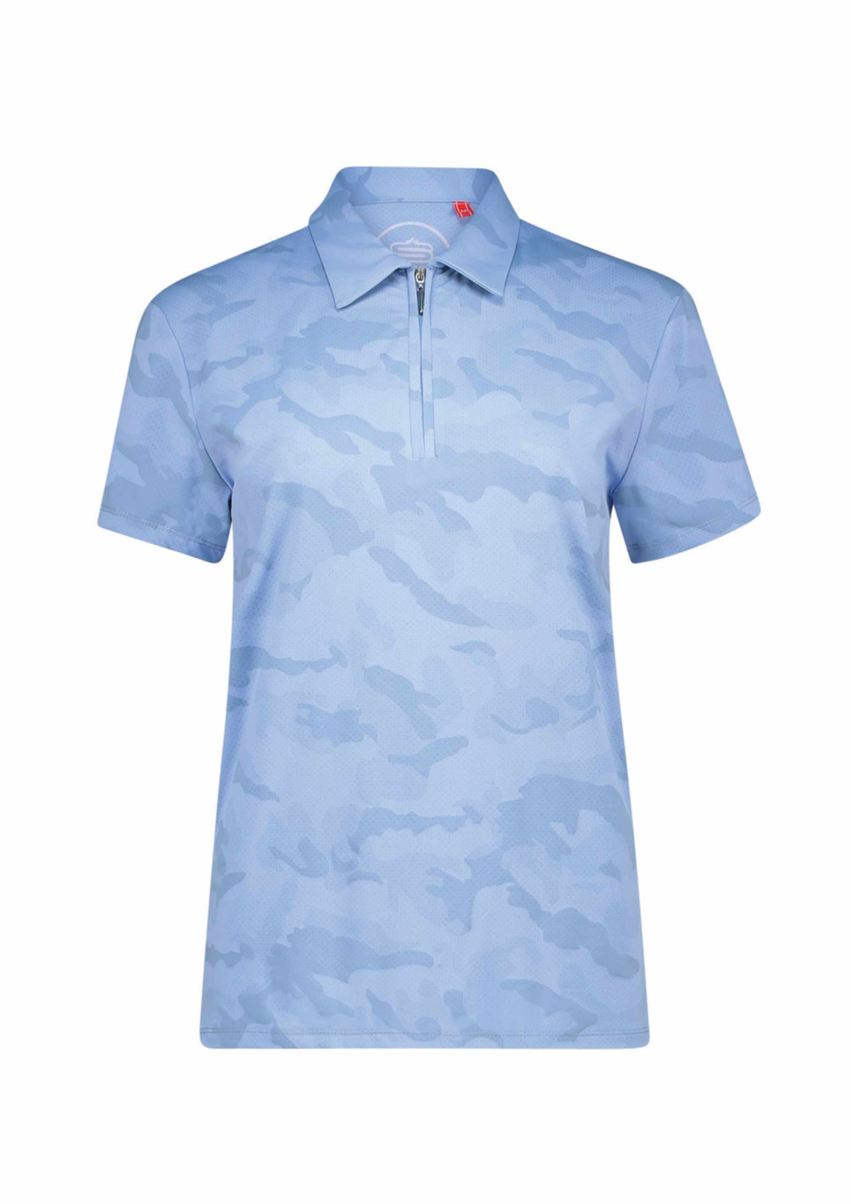 Women's Femme Camo Dry Tech Golfer Polo Shirt