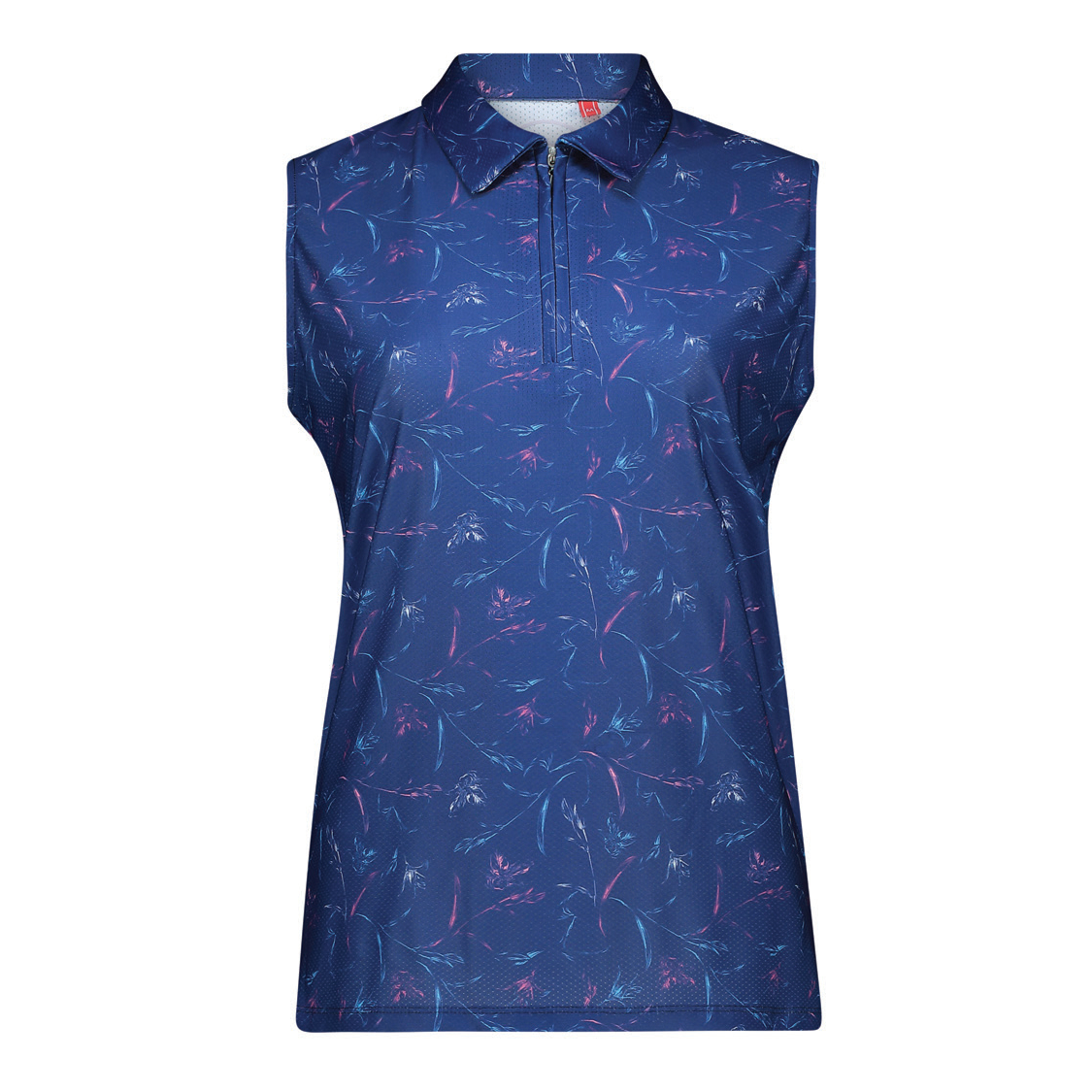 Women's Blooming Dry Tech-X Sleeveless Golfer Polo Shirt