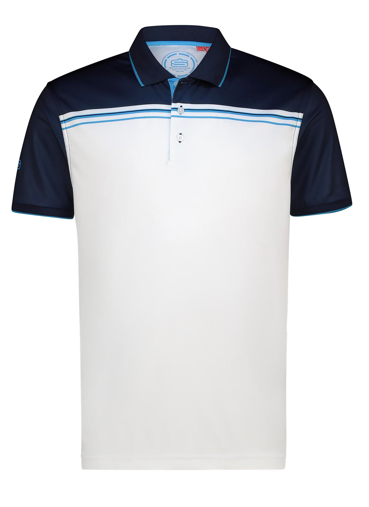 Men&#39;s Retro Dry Tech Performance Golfer Polo Shirt