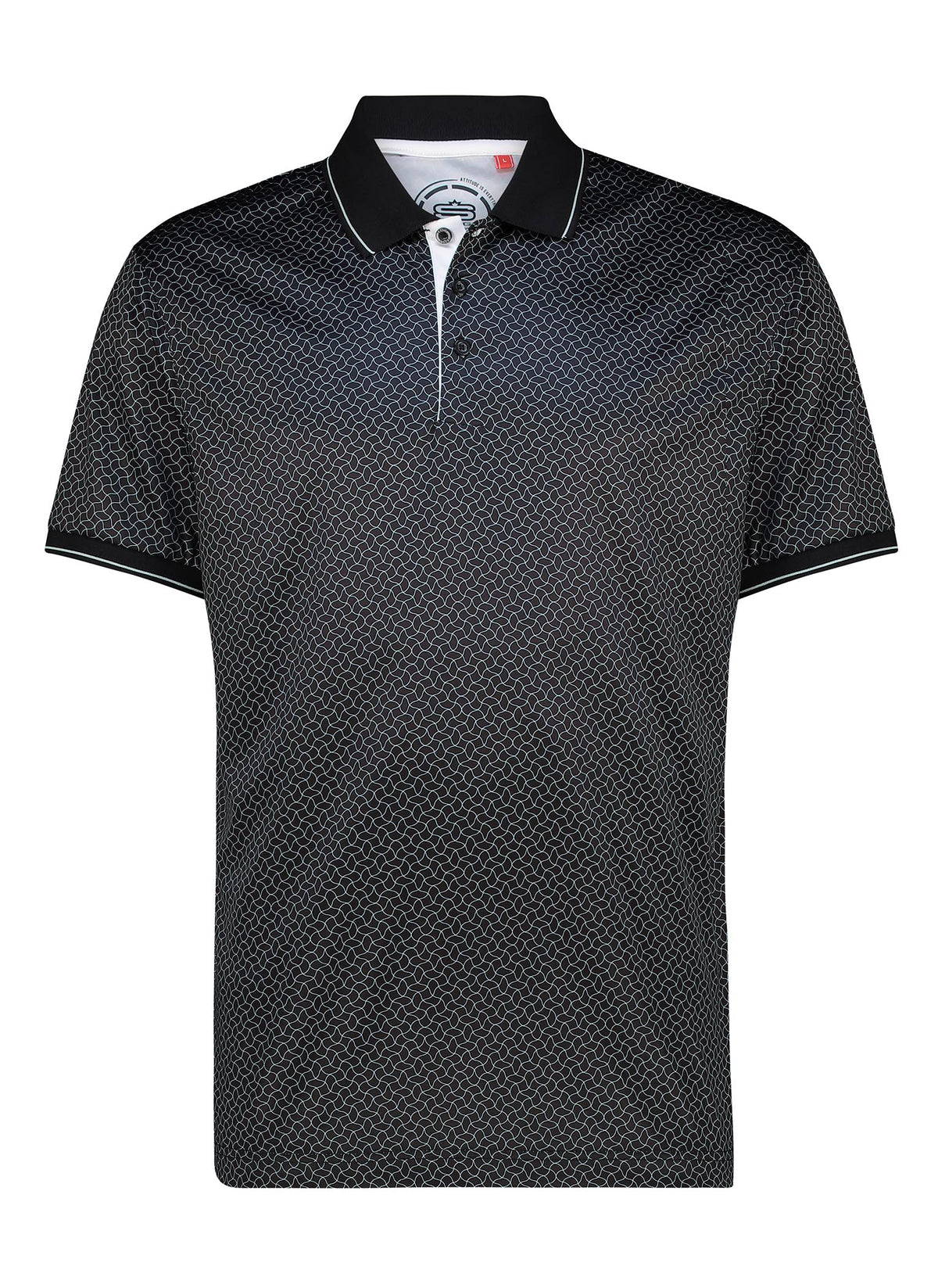 Men&#39;s Alpha Dry Tech Performance Golfer Polo Shirt