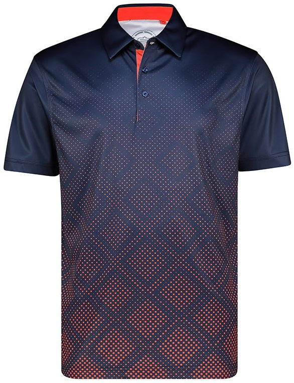 Men&#39;s Atlantis Dry Tech Performance Golfer Polo Shirt