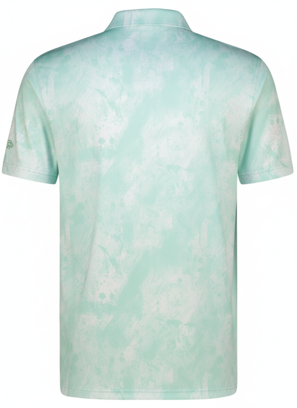 Swagg Mens Mod Paint Dry Tech Performance Polo Shirt - Image 3