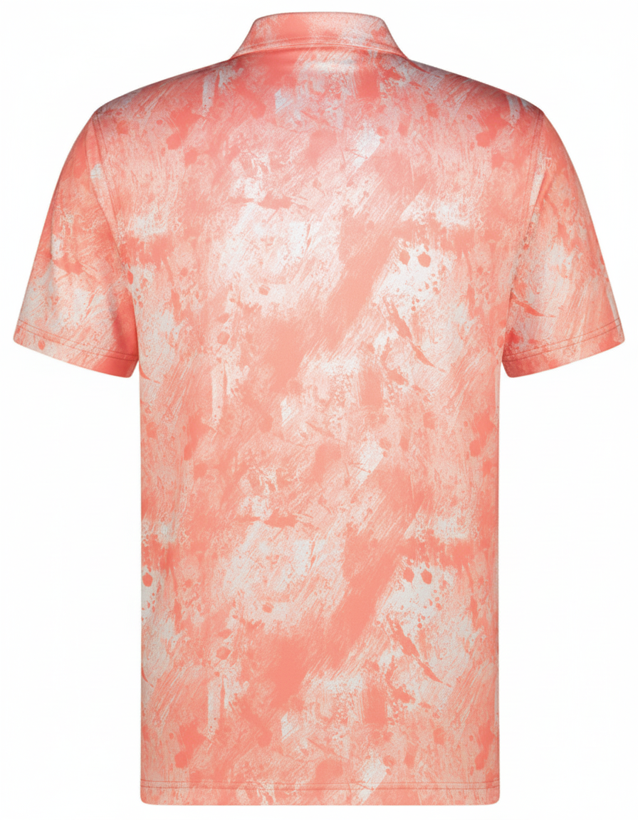 Men's Mod Paint Dry Tech Performance Golfer Polo Shirt